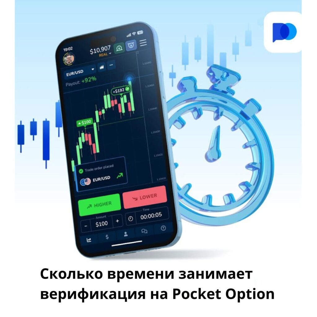 Сколько времени занимает верификация на Pocket Option?